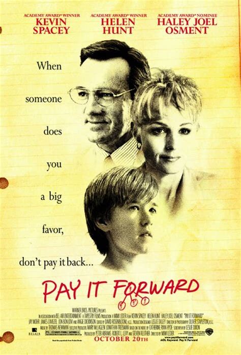 pay it forward imdb